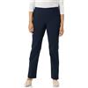 Briggs New York Pantaloni da Donna Super Elasticizzati Millennium con Tasca a Filetto (Media e Corta), Navy, 46
