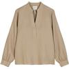 Marc O'Polo Marc OߴPolo Donna Camicia a tunica in lino con scollo a V, Beige (Summer Sand), 38