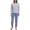 CALIDA Pigiama da Donna con Polsini, Scandinavo, 44-46