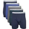 Gildan - Boxer da Uomo con Gamba Regolare, Multipack - Blu - XX-Large
