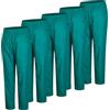 MISEMIYA Confezione da 5 Pezzi - Pantaloni Sanitari Unisex Vita Elastica UNIFORMEES Sanitari 5-8312