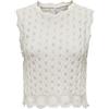 ONLY Maglia Femminile Senza Maniche, Ballerino di Nuvola, XS
