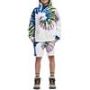 Desigual Sweat_Tie Dye, 5048 Blue Cloud, 9/10