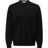 Only & Sons Onsgame RLX 12 LS Crew Onsgame RLX 12 LS Crew Uomo (Pacco da 1)