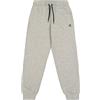 Champion Legacy Pantaloni Tuta Powerblend Fleece Bambino, Grigio Melange Chiaro, 3-4 Anni