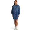 G-STAR Donna Relaxed Drawcord Denim Dress, Blu (faded noosa blue D24353-D252-G310), S