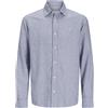 JACK & JONES Jprccmaze Summer L/S Shirt, Blazer Blu Marine, M