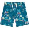 Hurley Costume da Bagno Pull-On Bambino, Blu, 5-6 Anni