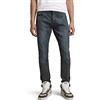 G-STAR 3301 Slim Jeans, Jeans Uomo, Multicolore (Dk Aged Cobler 51001-7863-3143), 31W / 34L