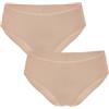 Lovable Slip Mutande in Microfibra Massima Invisibilità, Balze Elasticità Differenziata no Cuciture, Art. 0193, Pacco da 2 Invisible Donna
