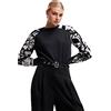 Desigual Maglione da Donna Limpopo, Nero, XS
