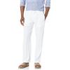 Perry Ellis - Pantaloni casual da uomo Bianco brillante W33 / L32