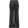 ONLY Faux Leather Pant Onlheidi-Pantaloni in Finta Pelle, Colore: Otw, Nero, XS Donna