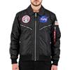 Alpha Industries Spacewalk Jacket Bomber da uomo Black