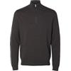 SELECTED HOMME Slhberg Half Zip Cardigan Noos Maglione Lavorato a Maglia, Torta al Cioccolato, XL EU, Torta al Cioccolato. Dettagli: Melange, XL