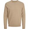 JJ REBEL Jrebcallum Knit Crew Neck Noos Maglione da Uomo, Crockery, L