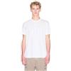Armani Exchange One Block Up, Rubbered And Satin Logo T-Shirt, Bianco Sporco, M Uomo