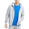 Hanes up, EcoSmart Fleece Full-Zip Hoodie for Men, Hooded Sweatshirt Felpa con Cappuccio, Cenere, XXXL Uomo