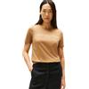 Tommy Hilfiger Reg Corp Logo C-nk SS Ww0ww40276, Top in Maglia a Maniche Corte Donna