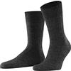 FALKE Teppich Im Schuh M So lana tinta unita 1 paio, Calzini Uomo, Grigio Dark Grey 3070, 43-44