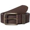 Wrangler - Cintura Uomo - 100% Pelle - Metal Loop - Marrone