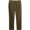 Tommy Hilfiger Uomo Pantaloni Chino Denton Corduroy Straight Fit, Verde (Battle Green), 34W/34L