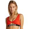 Calvin Klein Donna Top Bikini Bralette con Cut-out, Rosso (Flaming Chili), 1XL