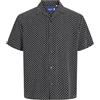 JACK & JONES Jorluke Acapulco Dobby AOP Shirt SS Jorluke Acapulco Dobby AOP Shirt SS Uomo (Pacco da 1)