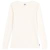 Petit Bateau Maglietta da Donna l'iconica in Lana e Cotone a Maniche Lunghe, Milk, M