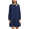 ESPRIT Abito da Donna, 102EE1E319, 400/NAVY, 36