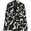 ONLY Onlnova Life Vis L/S PIMO Blazer AOP, Evergreen/AOP:594 Chic Paisley, S