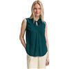 TOM TAILOR Camicetta da Donna per Legare, 27528 - Verde tè Scuro, 42