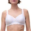 Chantelle Hedona, Reggiseno Preformato Senza Ferretto, Intimo Invisibile Donna, Bianco (10), 3E