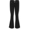 ONLY Kogroyal Life Reg Flared Pim600 Noos, Jeans Larghi Donna, Black Denim, 146