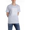 Replay M3039 T-Shirt, M54 Sky Grey Melange, M Uomo