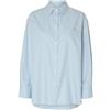 SELECTED FEMME LS Shirt Slfester Noos-Maglietta Oversize Donna
