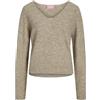 JJXX Jxevi-Maglia con Scollo a V Maglione Lavorato, Peyote, S Donna