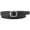 Levi's Cintura da donna LUX in pelle, colore nero, 95 cm, Regular Black, 95 cm
