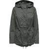 ONLY Canvas Onllorca Life-Parka in Tela CC Otw, Grigio Castor, M Donna