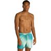 Calvin Klein Uomo Pantaloncino da Bagno Medium Drawstring-Print Lunghezza Media, Multicolore (CK Ombre Blue AOP), S