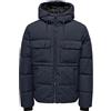 ONLY & SONS Hood Jacket Onselijah Pckt. Giacca con Cappuccio Otw Noos, Blazer Blu Marine, M Uomo