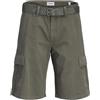 JACK & JONES - Jpstcole Hudson Belted Cargo Shorts Mid, Jpstcole Hudson - Pantaloncini Cargo Belted Mid Uomo