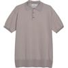 Diana Studio - Polo in 100% Lyocell Naturale, Uomo, Maniche Corte, Casul Fit, Fatto in Italia
