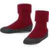 FALKE Cosyshoe Teens K Hp lana con suola in gomma 1 paio, Calze da casa Unisex Bambini, Rosa Red Pepper 8074, 37-38