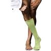 FALKE No. 13 M Kh cotone al ginocchio tinta unita 1 paio, Calzini lunghi Uomo, Verde Lemon 7498, 41-42