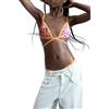 Desigual Donna Top bikini incrociato.