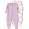 Name IT Pigiama Girl Confezione da 2, Jet Stream, 86