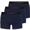 Bruno Banani Short 3er Pack Energy Cotton, Boxer Uomo, Blu (Navy 1302), Medium