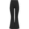 ONLY Onlscarlett Flared Pant Ub Swt, Nero, S Donna