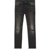 Hugo Jonah Regular Fit Jeans da Uomo in Denim di Cotone Lavato Blu Medio, 027 Grigio Scuro, 30W x 30L